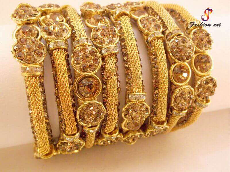 Studded Bangles in Puducherry